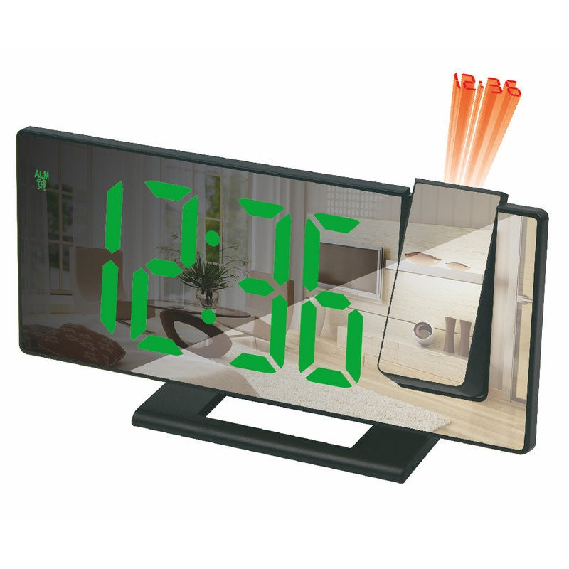 Reloj Proyector Inteligente 3 en 1 | Espejo + Pantalla LED + Alarma by Blessmark LMG™