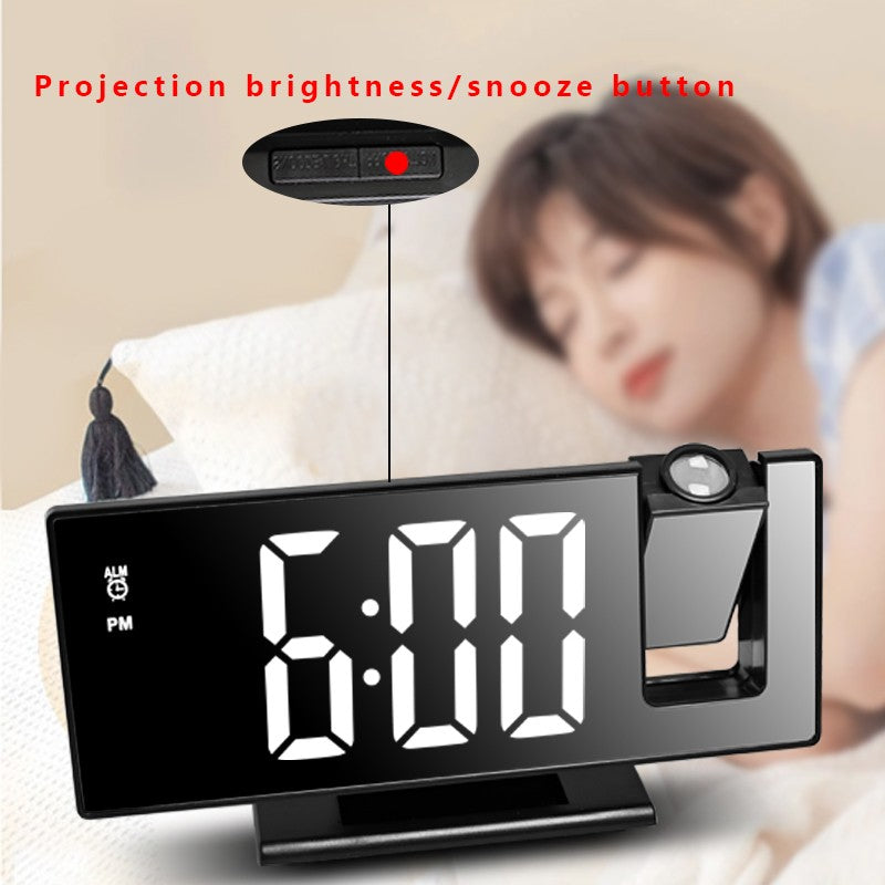 Reloj Proyector Inteligente 3 en 1 | Espejo + Pantalla LED + Alarma by Blessmark LMG™