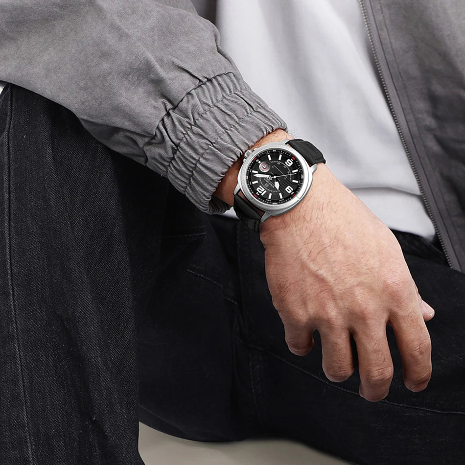 Naviforce NF8078 – Reloj de Cuarzo con Calendario y Correa PU