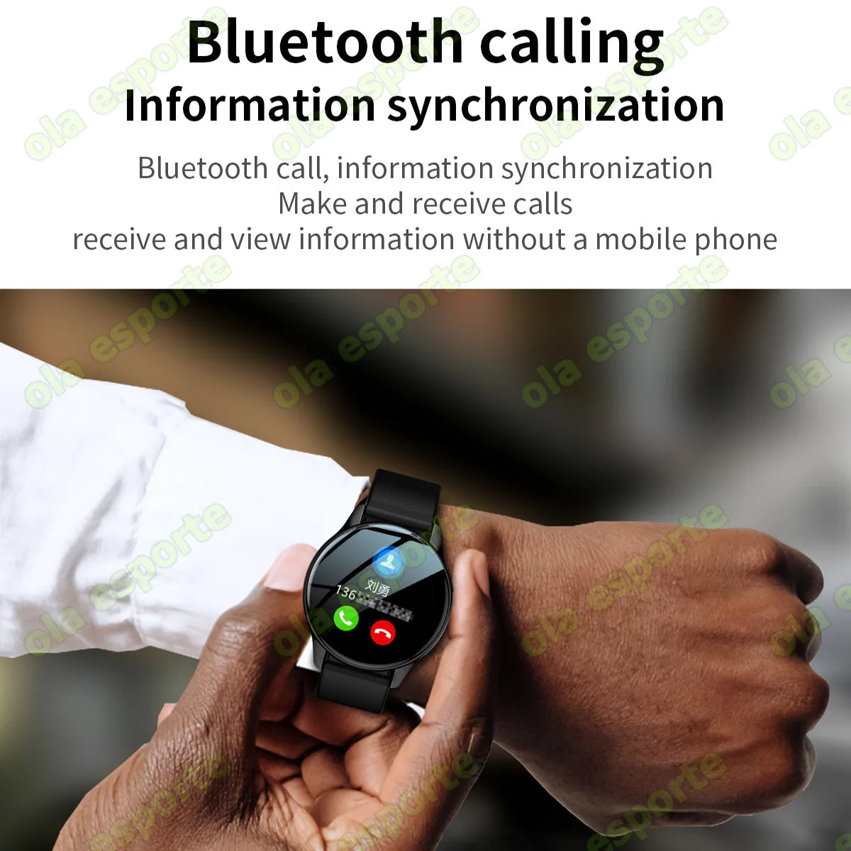 Smartwatch Watch 6 – Llamadas Bluetooth, Notificaciones y Monitoreo