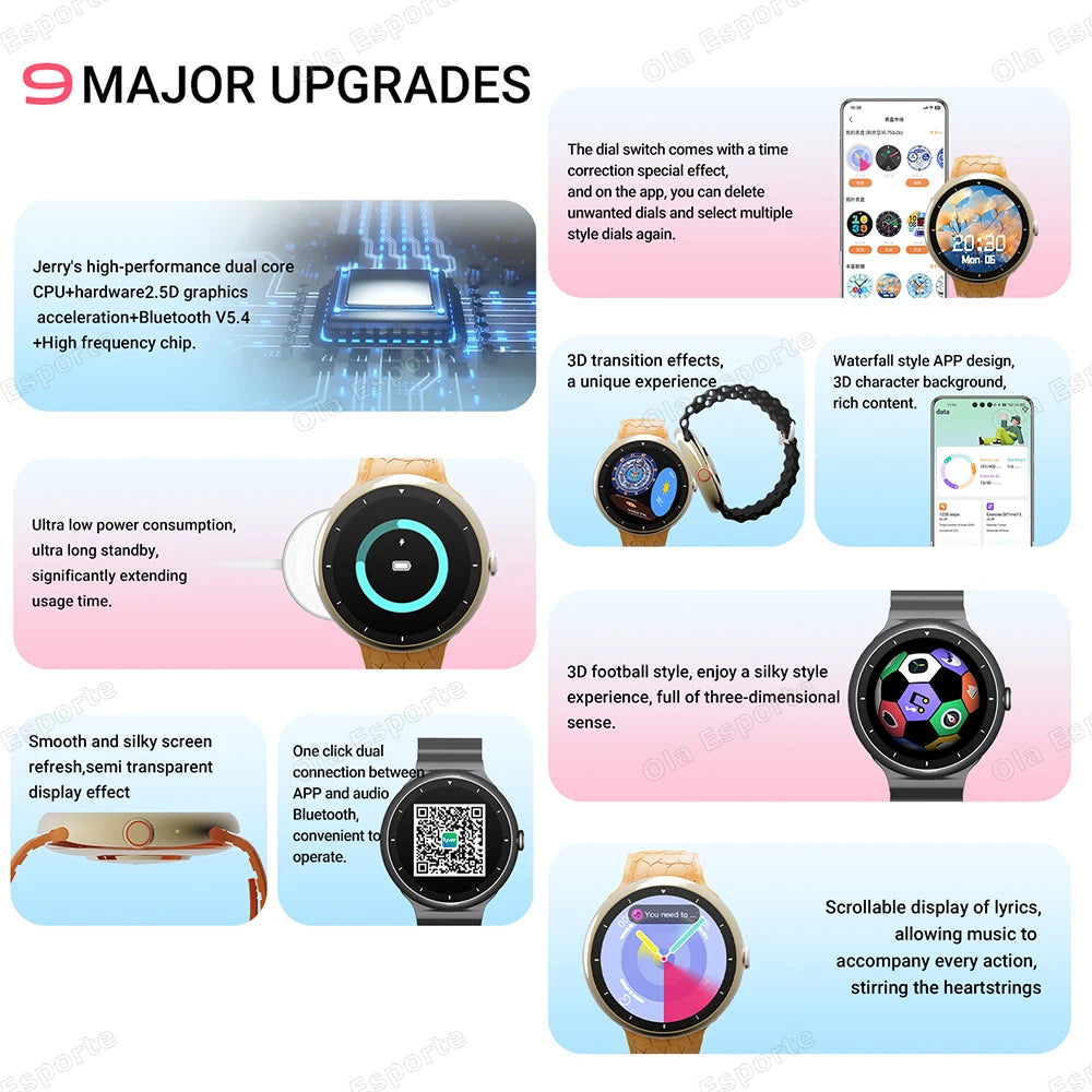 Smartwatch HT30 Black