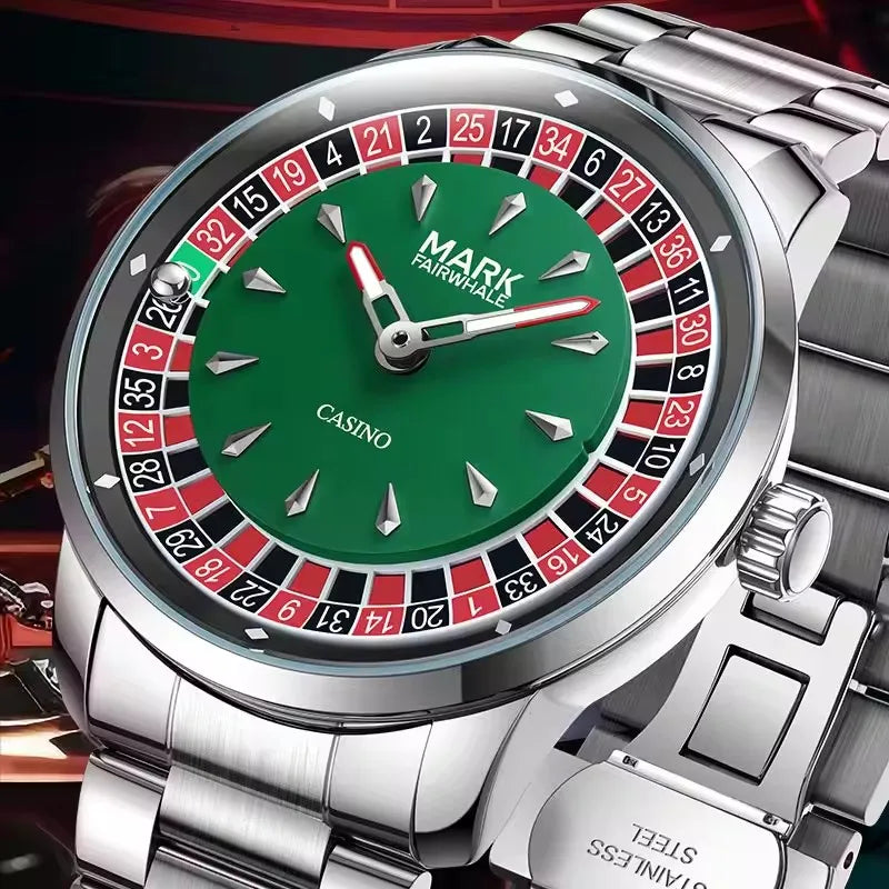 Mark Fairwhale 5031 – Reloj de Cuarzo con Esfera Giratoria