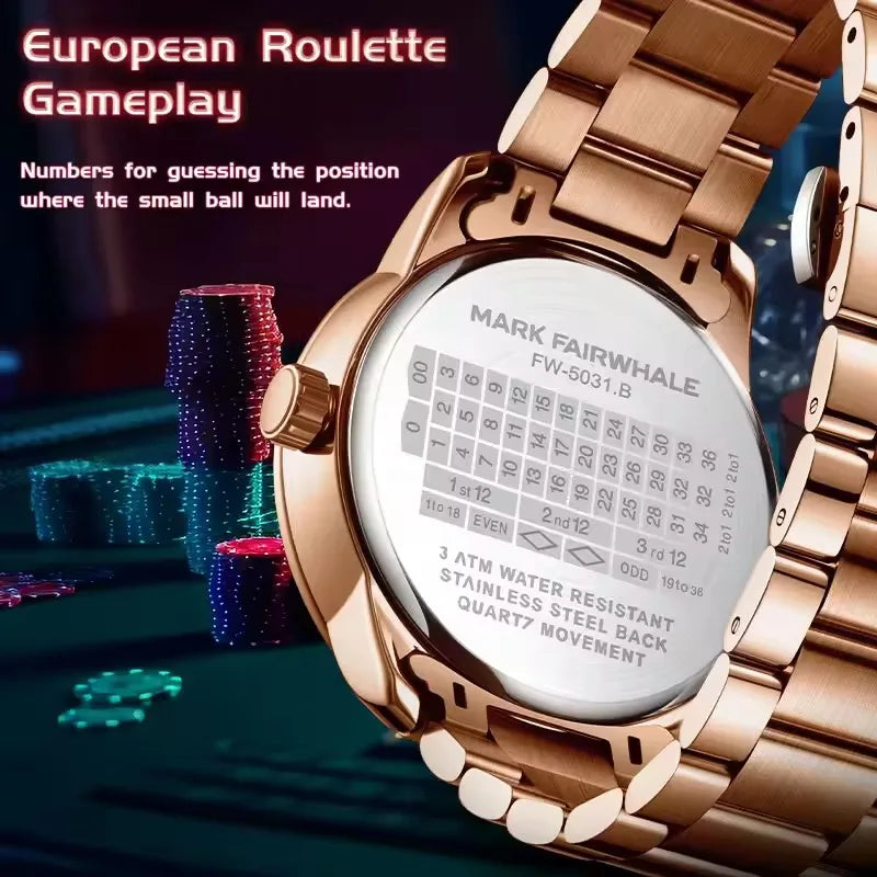 Mark Fairwhale 5031 – Reloj de Cuarzo con Esfera Giratoria