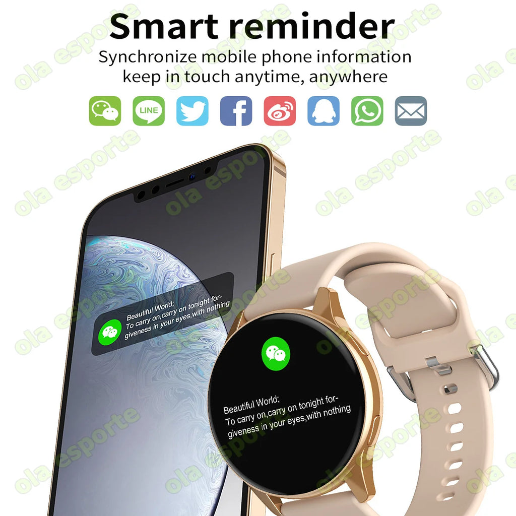 Smartwatch Watch 6 – Llamadas Bluetooth, Notificaciones y Monitoreo