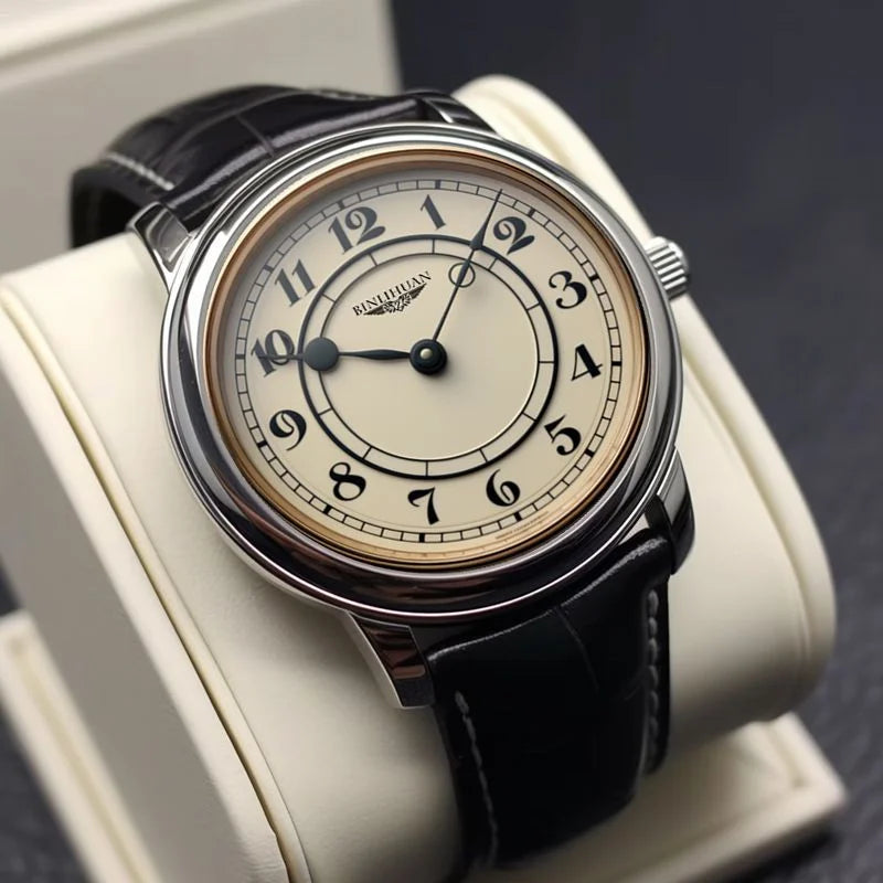 Reloj Ejecutivo Clásico – Cuarzo con Correa de Cuero