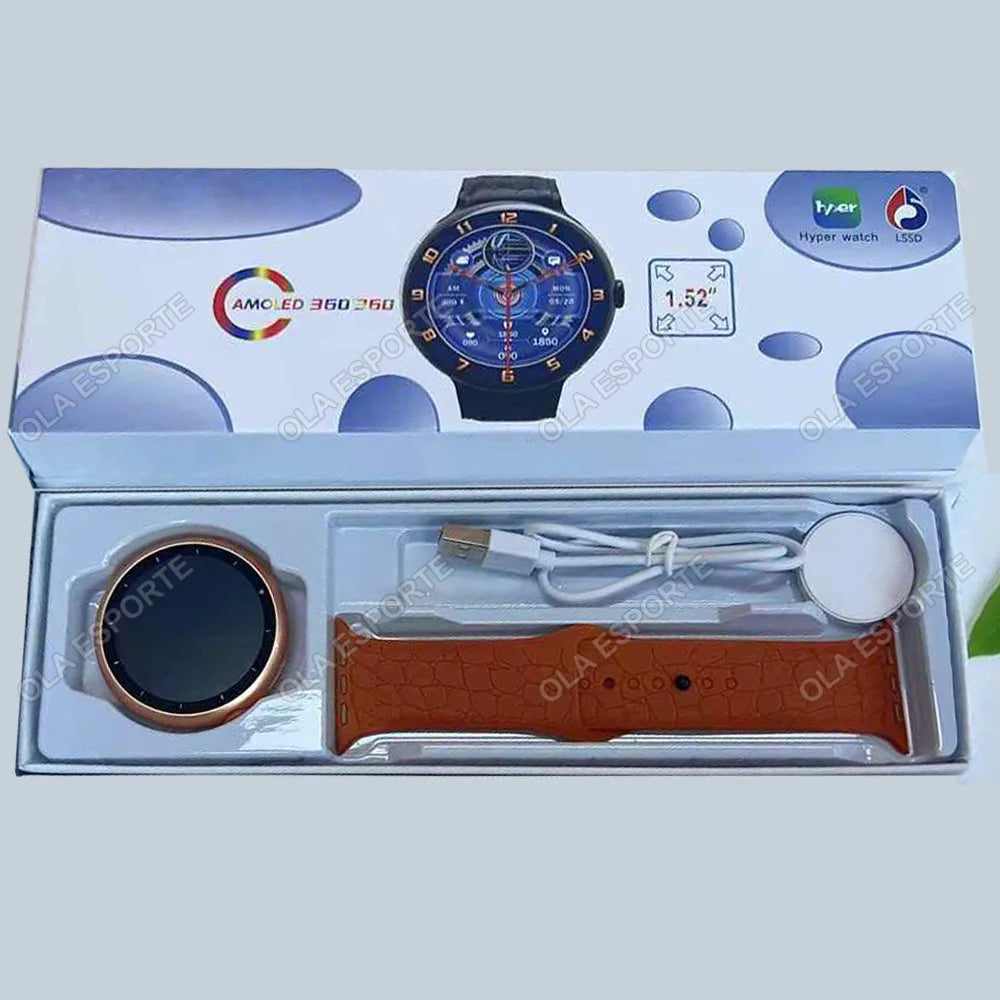 Smartwatch HT30 – Llamadas Bluetooth, GPS y 7 Correas