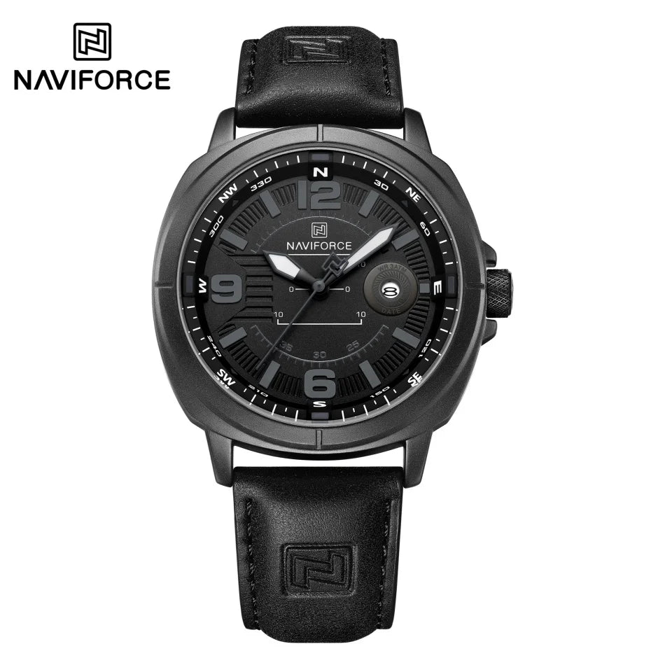 Naviforce NF8078 – Reloj de Cuarzo con Calendario y Correa PU