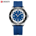CURREN 8448 – Reloj Deportivo de Cuarzo Luminoso
