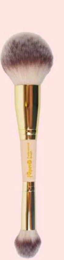 Brocha Doble Polvos-Iluminador — Alondra Beauty & Makeup