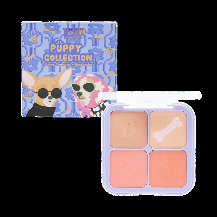 Rubor e Iluminador Puppy Collection — Alondra Beauty & Makeup