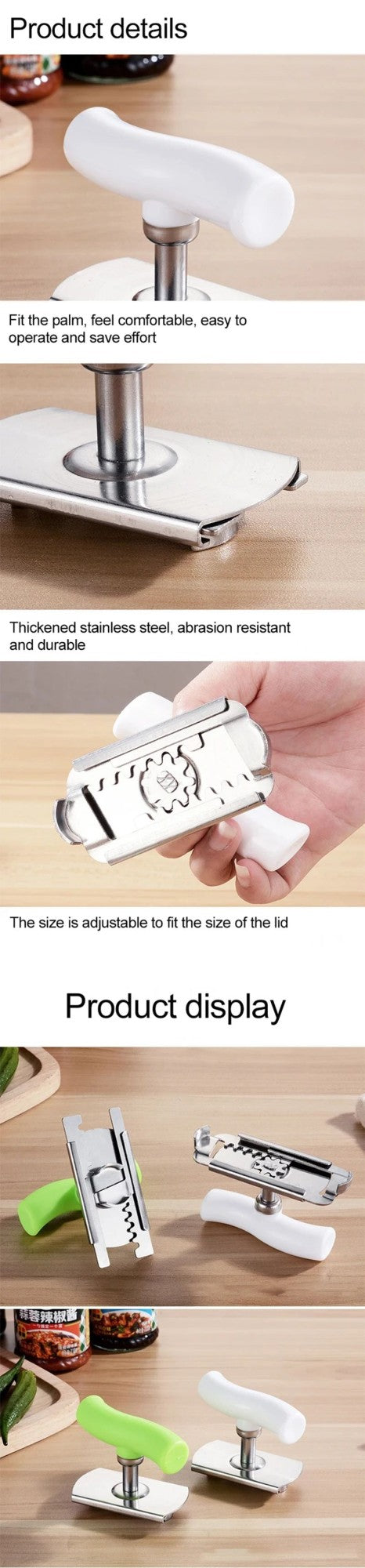 JUDAI™ by Blessmark™ — Abridor Multifunción Ajustable