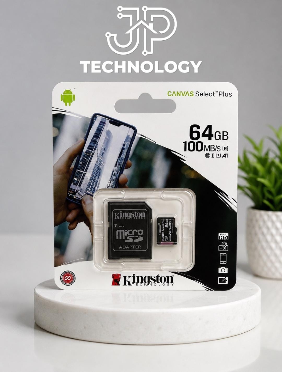 Kingston microSD 64 GB hasta 100 MB/s